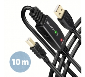 AXAGON USB repeater cable, 10 m | ADR-210B | USB Type A - USB Type B