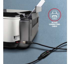 AXAGON USB repeater cable, 10 m | ADR-210B | USB Type A - USB Type B