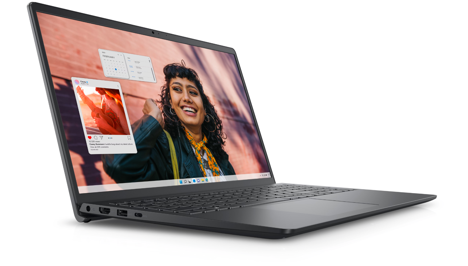 Dell Inspiron 15 3530 | Black | 15.6 " | WVA | FHD | 1920 x 1080 pixels | Anti-glare | Intel Core i3 | i3-1305U | 8 GB | DDR4 | Solid-state drive capacity 512 GB | Intel UHD Graphics | Windows 11 Home | 802.11ax | Keyboard language English | Warranty 36 m