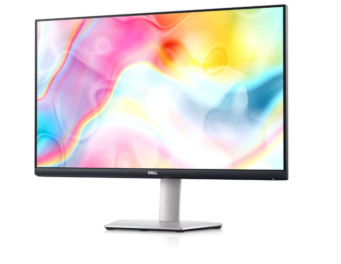 Dell S2722QC | 27 " | IPS | UHD | 16:9 | 60 Hz | 4 ms | 3840 x 2160 pixels | 350 cd/m² | HDMI ports quantity 2 | White | Warranty 60 month(s)