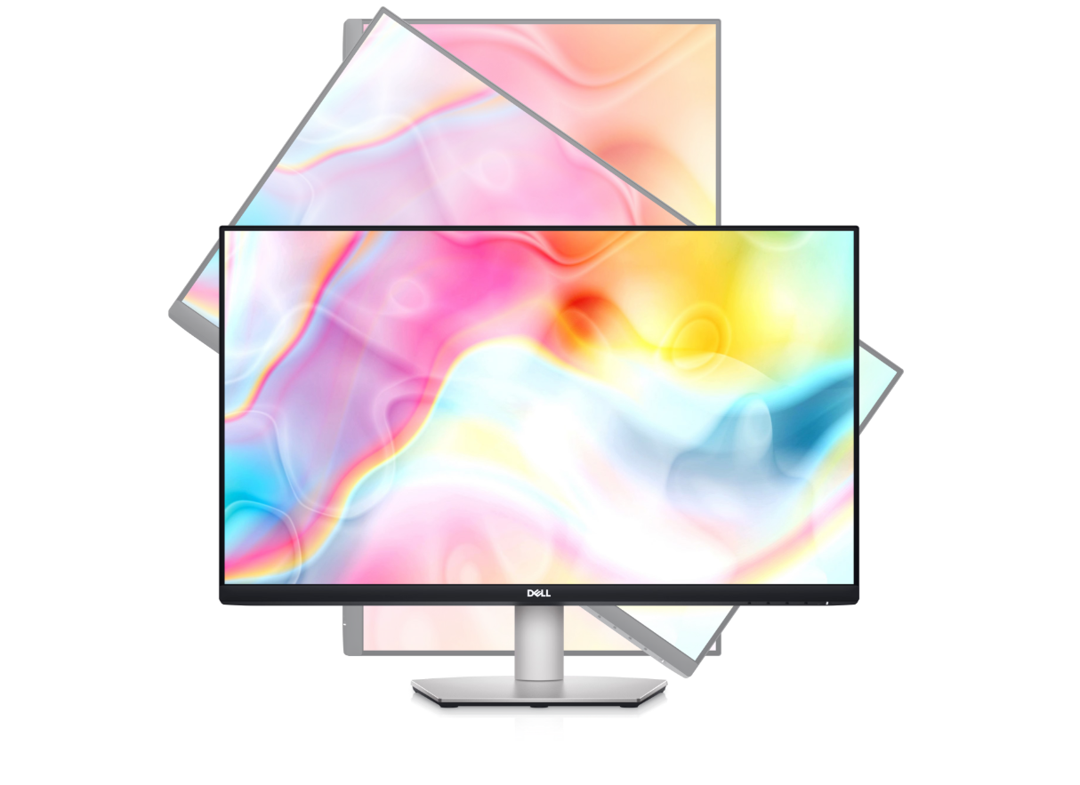 Dell S2722QC | 27 " | IPS | UHD | 16:9 | 60 Hz | 4 ms | 3840 x 2160 pixels | 350 cd/m² | HDMI ports quantity 2 | White | Warranty 60 month(s)