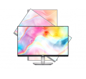 Dell S2722QC | 27 " | IPS | UHD | 16:9 | 60 Hz | 4 ms | 3840 x 2160 pixels | 350 cd/m² | HDMI ports quantity 2 | White | Warranty 60 month(s)