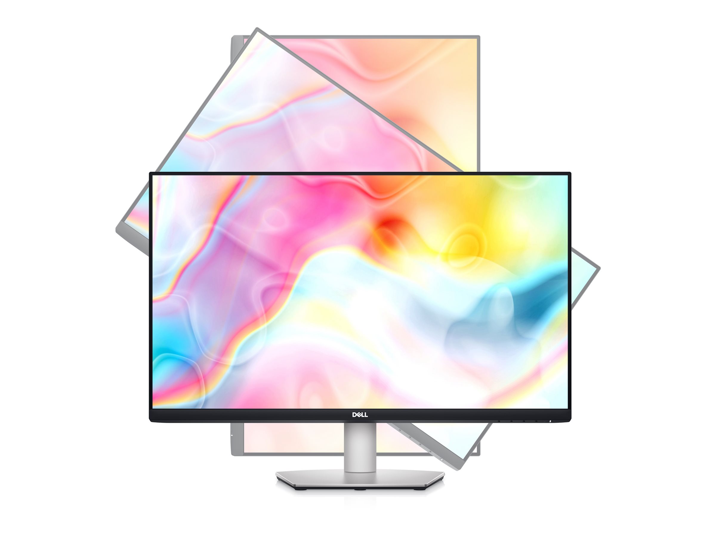 Dell S2722DC | 27 " | IPS | QHD | 16:9 | 75 Hz | 4 ms | 2560 x 1440 pixels | 350 cd/m² | HDMI ports quantity 2 | Silver | Warranty 60 month(s)