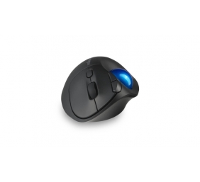 Kensington ProFit Ergo TB450 Trackball Belaidė pelė, RF Wireless + Bluetooth, 1600 DPI, Black/Blue