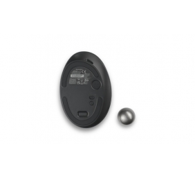 Kensington ProFit Ergo TB550 Trackball Belaidė pelė, RF Wireless + Bluetooth, 1600 DPI, Black/Grey