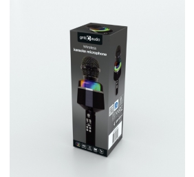 Gembird Wireless Karaoke Microphone | MICBT-01-BK | 3.5mm, Bluetooth | Black
