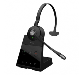 Jabra Engage 65 SE Mono Belaidės ausinės, DECT, Base Stand, Juoda