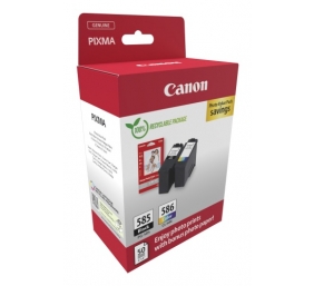Canon PG-585/CL-586 (6205C004) Photo value pack Rašalinių kasečių komplektas, BK/CMY