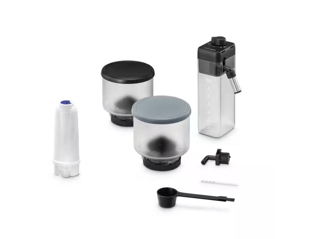 Delonghi | Coffee Maker | EXAM440.55.B Rivelia | Pump pressure 19 bar | Built-in milk frother | Automatic | 1450 W | Onyx Black
