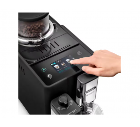 Delonghi | Coffee Maker | EXAM440.55.B Rivelia | Pump pressure 19 bar | Built-in milk frother | Automatic | 1450 W | Onyx Black
