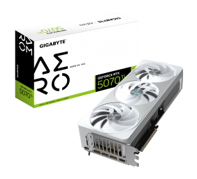 Gigabyte GeForce RTX 5070 Ti AERO OC 16G | NVIDIA | 16 GB | GeForce RTX 5070 Ti | HDMI ports quantity 1 | PCI-E 5.0