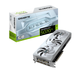 Gigabyte GeForce RTX 5070 Ti EAGLE OC ICE SFF 16G | NVIDIA | 16 GB | GeForce RTX 5070 Ti | GDDR7 | HDMI ports quantity 1 | PCI-E 5.0