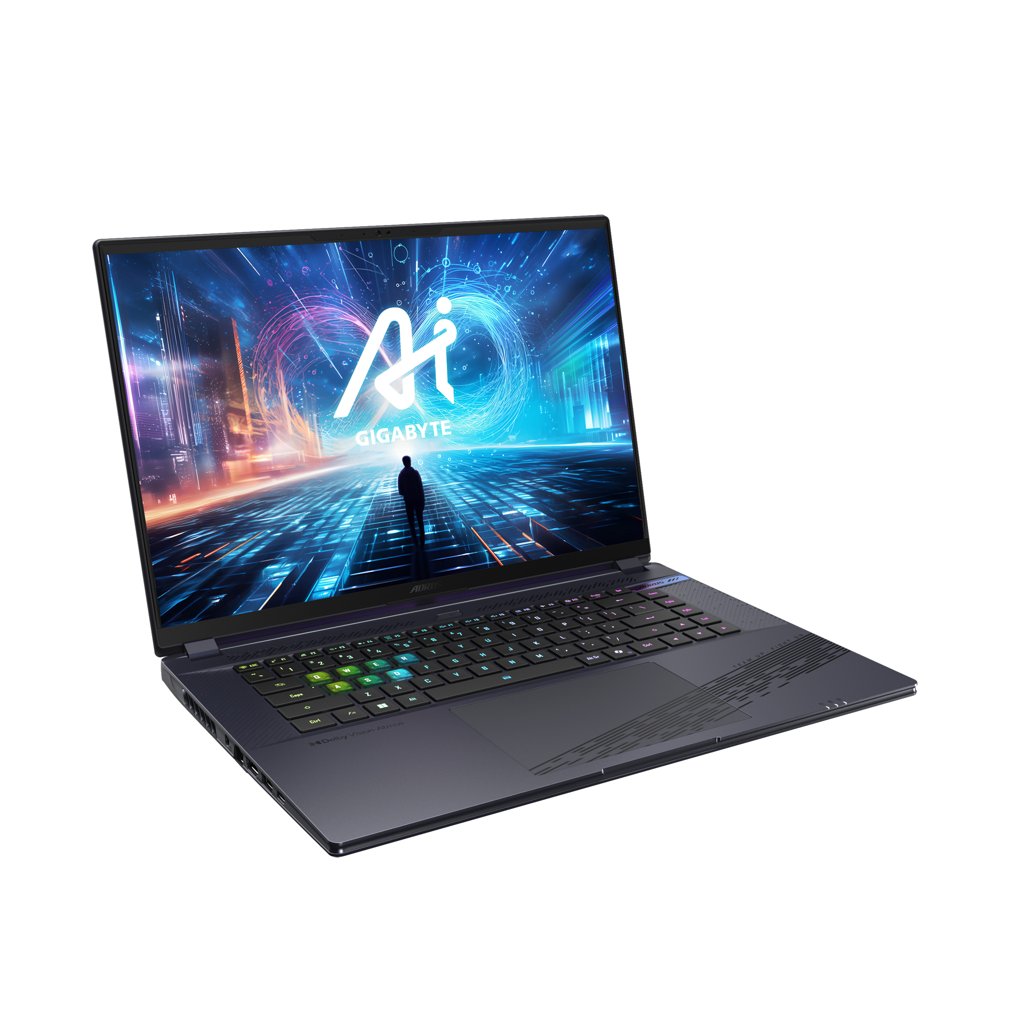 Gigabyte AORUS 16X 9SG-43EEC94SH | Gray | 16 " | WQXGA | 2560 x 1600 pixels | Intel Core i7 | i7-13650HX | 16 GB | DDR5 | Solid-state drive capacity 1000 GB | NVIDIA GeForce RTX 4070 | GDDR6 | 8 GB | Windows 11 Home | 802.11be | Bluetooth version 5.4 | Ke