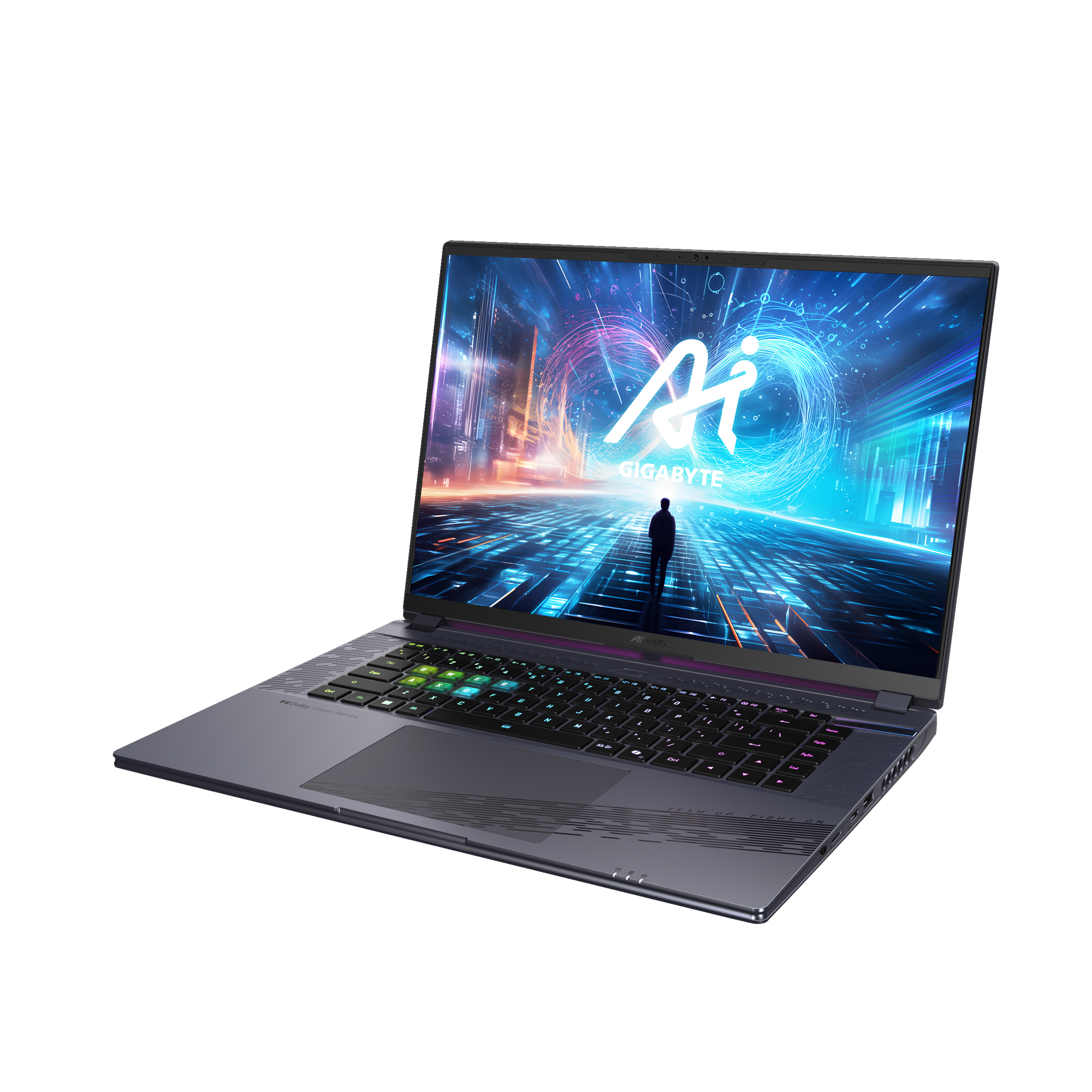 Gigabyte AORUS 16X 9SG-43EEC94SH | Gray | 16 " | WQXGA | 2560 x 1600 pixels | Intel Core i7 | i7-13650HX | 16 GB | DDR5 | Solid-state drive capacity 1000 GB | NVIDIA GeForce RTX 4070 | GDDR6 | 8 GB | Windows 11 Home | 802.11be | Bluetooth version 5.4 | Ke