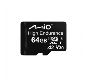 Mio High Endurance | 64 GB | MicroSD | Flash memory class UHS-I