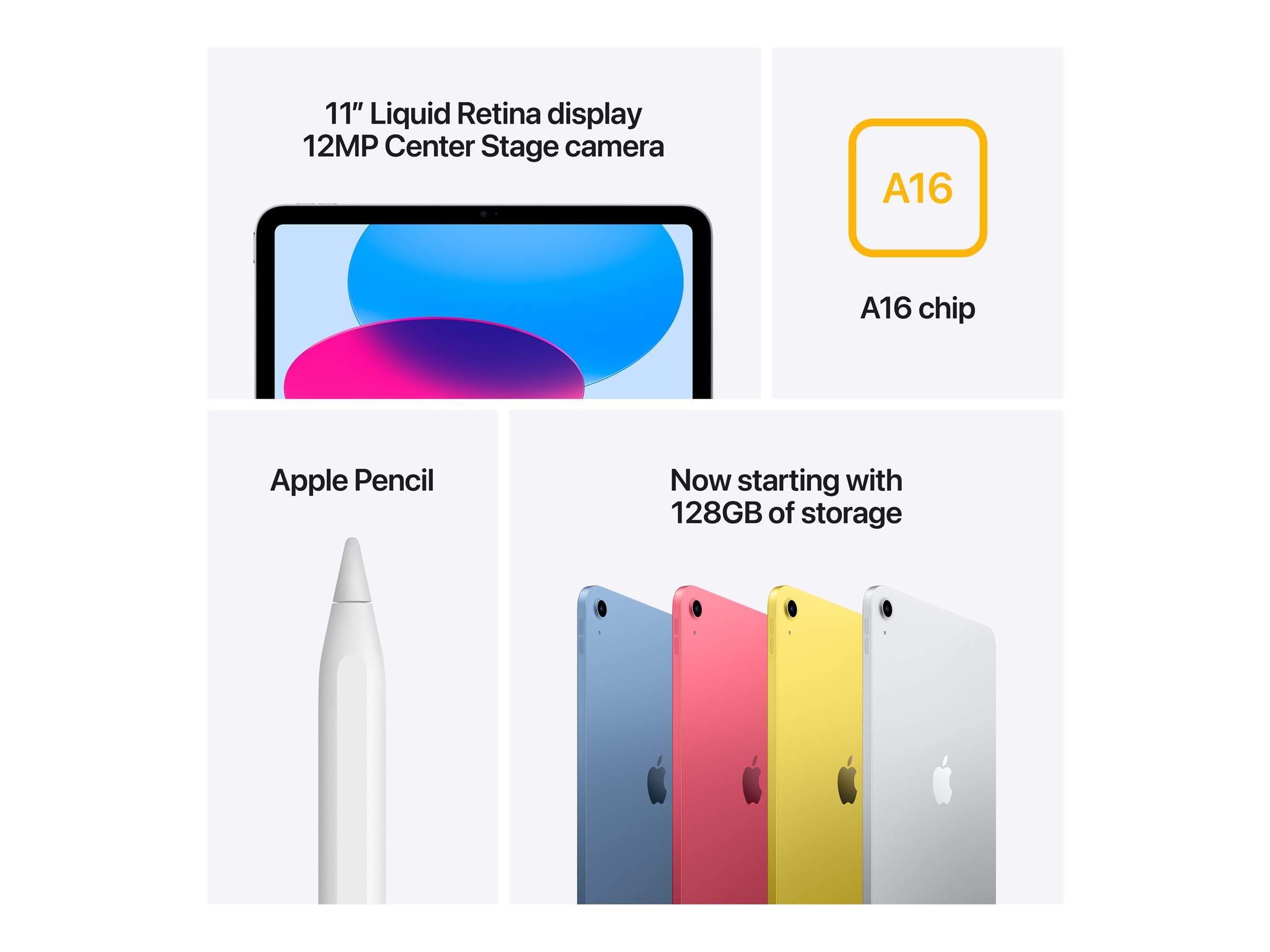 Apple iPad 11" A16 Wi-Fi 256GB - Pink | Apple
