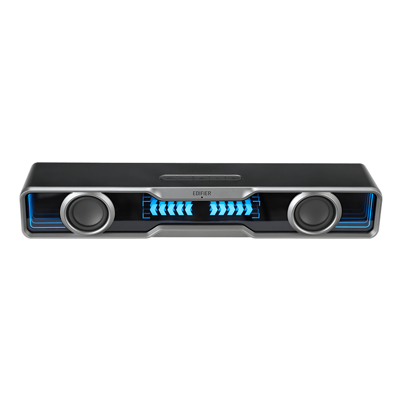 Edifier | PC Speaker with Quality Sound and Splendid Light Effects | QS30 | 2.5W + 2.5W W | Bluetooth | Black | ≥ 85 dB | Wireless connection