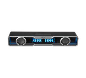 Edifier | PC Speaker with Quality Sound and Splendid Light Effects | QS30 | 2.5W + 2.5W W | Bluetooth | Black | ≥ 85 dB | Wireless connection