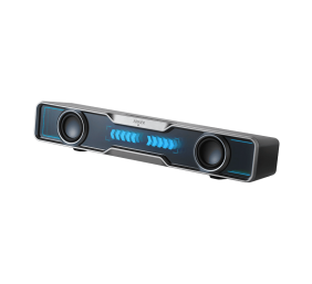 Edifier | PC Speaker with Quality Sound and Splendid Light Effects | QS30 | 2.5W + 2.5W W | Bluetooth | Black | ≥ 85 dB | Wireless connection