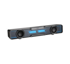 Edifier | PC Speaker with Quality Sound and Splendid Light Effects | QS30 | 2.5W + 2.5W W | Bluetooth | Black | ≥ 85 dB | Wireless connection
