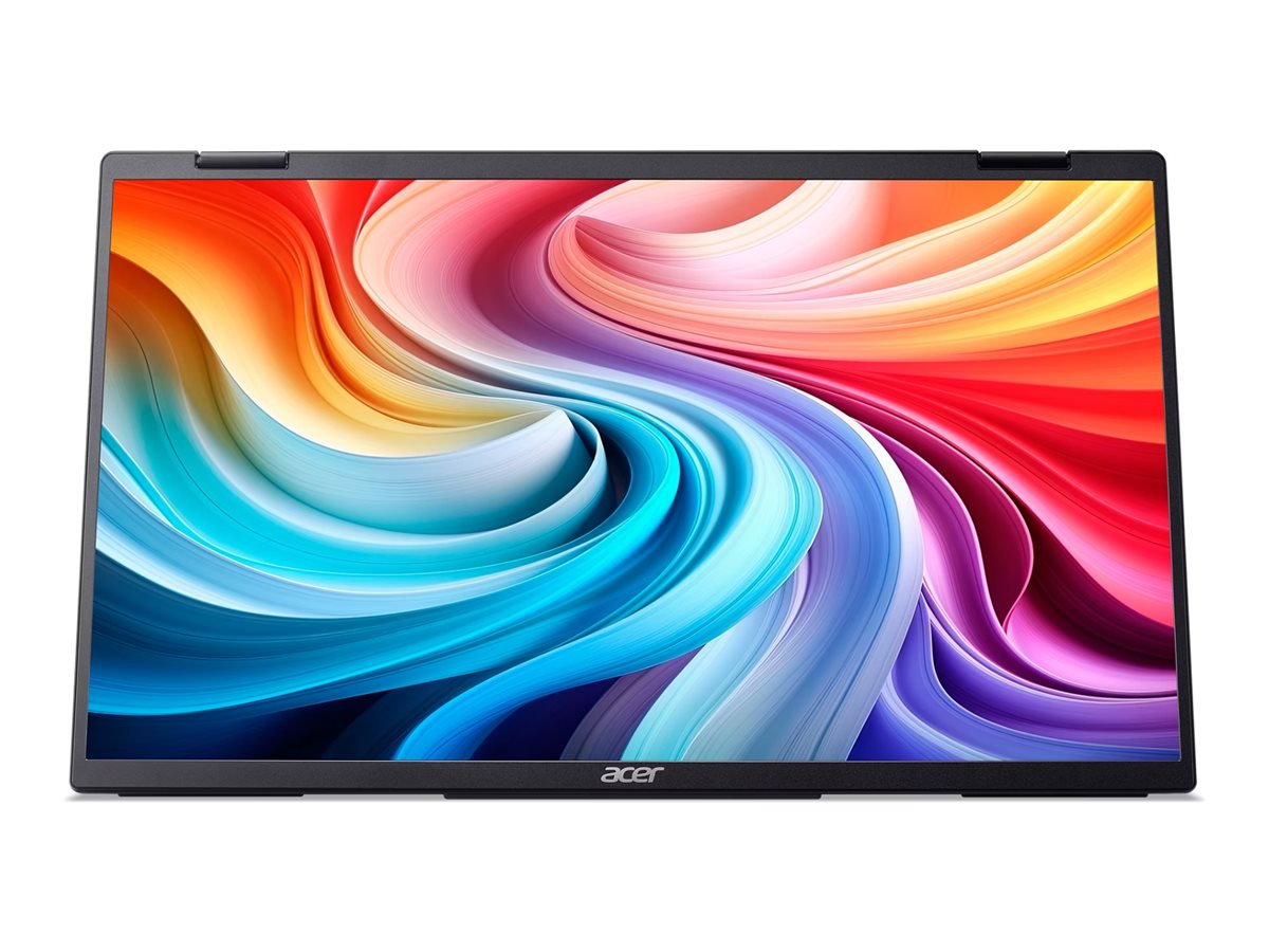 Acer PD163QBMIUUX PD3 Series | 16 " | IPS | 16:9 | 60 Hz | 8 ms | 2x1920 x 1080 pixels | 250 cd/m² | HDMI ports quantity 1 | Black