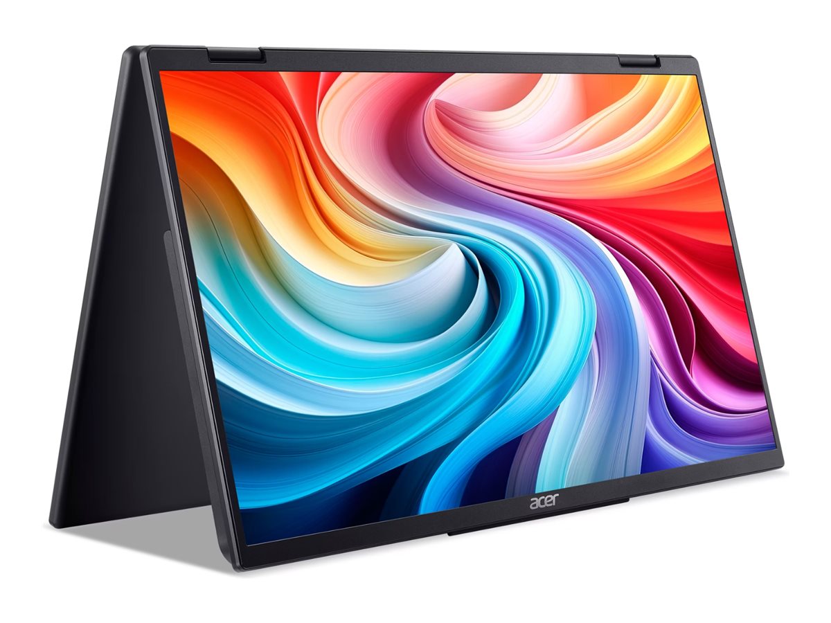 Acer PD163QBMIUUX PD3 Series | 16 " | IPS | 16:9 | 60 Hz | 8 ms | 2x1920 x 1080 pixels | 250 cd/m² | HDMI ports quantity 1 | Black