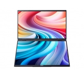 Acer PD163QBMIUUX PD3 Series | 16 " | IPS | 16:9 | 60 Hz | 8 ms | 2x1920 x 1080 pixels | 250 cd/m² | HDMI ports quantity 1 | Black