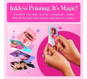 Barbie x Kodak STEP Slim Momentinis mobilus nuotraukų spausdintuvas Colour ZINK 2x3'' 1ppm, BT, Pink