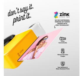 Kodak PRINTOMATIC Momentinis fotoaparatas, 2x3'', Yellow