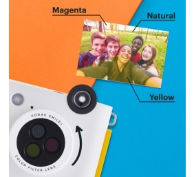 Kodak SMILE+ Momentinis fotoaparatas, 2x3'', White