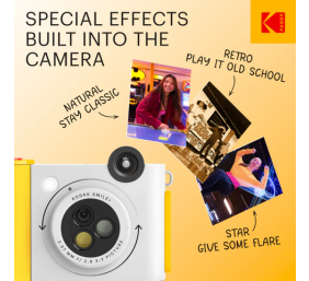 Kodak SMILE+ Momentinis fotoaparatas, 2x3'', White