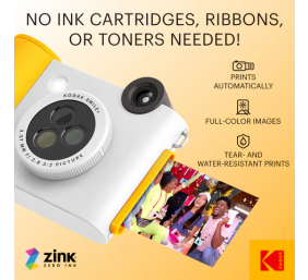 Kodak SMILE+ Momentinis fotoaparatas, 2x3'', White