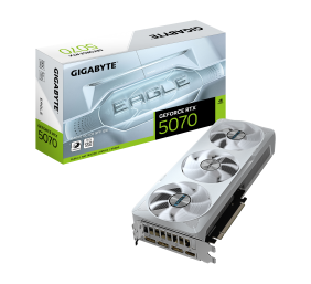 Gigabyte GeForce RTX 5070 EAGLE OC ICE SFF 12G | NVIDIA | 12 GB | GeForce RTX 5070 | HDMI ports quantity 1 | PCI-E 5.0