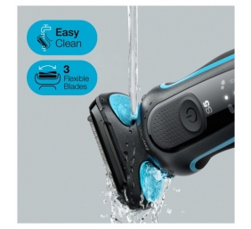 Braun Series 5 51-M1200s Barzdaskutė, Black/Mint