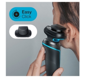 Braun Series 5 51-M1200s Barzdaskutė, Black/Mint