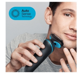 Braun Series 5 51-M1200s Barzdaskutė, Black/Mint