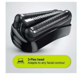 Braun Series 3 Shave&amp;Style 300BT Barzdaskutė, Juoda/Žalia