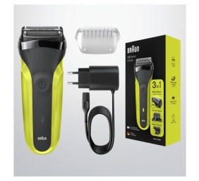 Braun Series 3 Shave&amp;Style 300BT Barzdaskutė, Juoda/Žalia