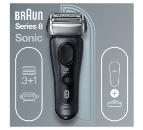 Braun Series 8 8413s Barzdaskutė, Juoda
