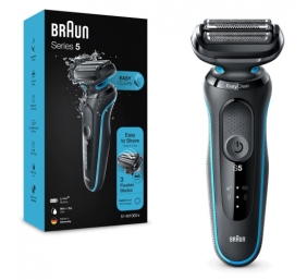 Braun Series 5 51-M1000s Barzdaskutė, Juoda/Mėlyna