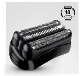 Braun Series 3 21B Atsarginė barzdaskutės galvutė, Juoda
