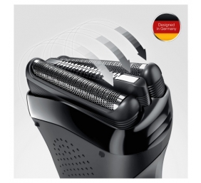 Braun Series 3 21B Atsarginė barzdaskutės galvutė, Juoda