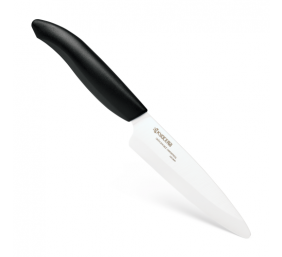 Kyocera FK-110 WH-BK Utility Keraminis peilis, 11 cm, Juoda