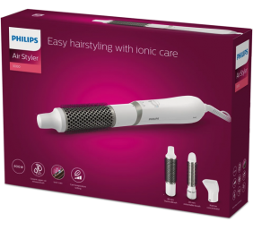 Philips | Hair Styler | BHA303/00 3000 Series | Warranty 24 month(s) | Ion conditioning | Number of heating levels 3 | 800 W | White