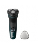 Philips 3000X Series X3002/00 Barzdaskutė, Juoda/Žalia