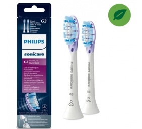 Philips Sonicare G3 Premium Gum Care HX9052/17 Sonic Dantų šepetėlio galvutės, Balta
