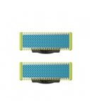 Philips OneBlade Anti-Friction blade QP225/50 Atsarginiai barzdaskutės peiliukai, Mėlyna/Žalia