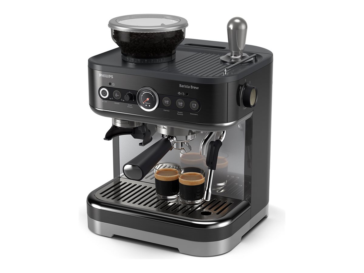 Philips | Espresso Machine | PSA3218/10 Barista Brew | Pump pressure 15 bar | Built-in milk frother | Semi-automatic | 1350 W | Black
