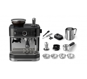 Philips | Espresso Machine | PSA3218/10 Barista Brew | Pump pressure 15 bar | Built-in milk frother | Semi-automatic | 1350 W | Black