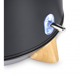 Princess Pure Kettle | 236061 | Electric | 3000 W | 1.7 L | Stainless steel | 360° rotational base | Black